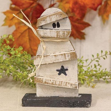 Rustic Baby Mummy on Base - The Fox Decor